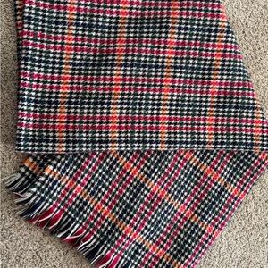 Maeve by Anthropologie Plaid Fringe Scarf